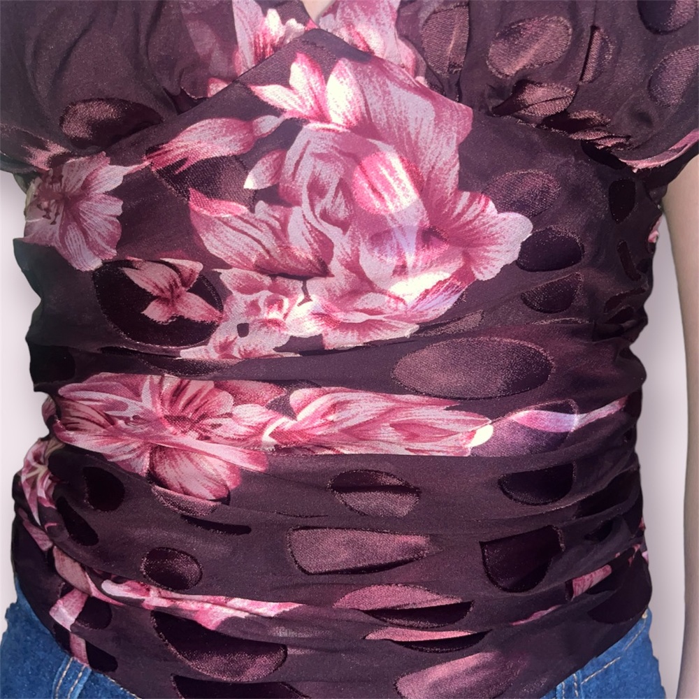 Js Collections Printed Corset Top - image 3